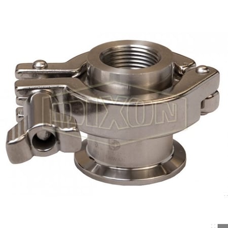 Dixon Air Blow Check Valve, 2 in, FNPT, 316L Stainless Steel Body, EPDM Softgoods B45BC-R200